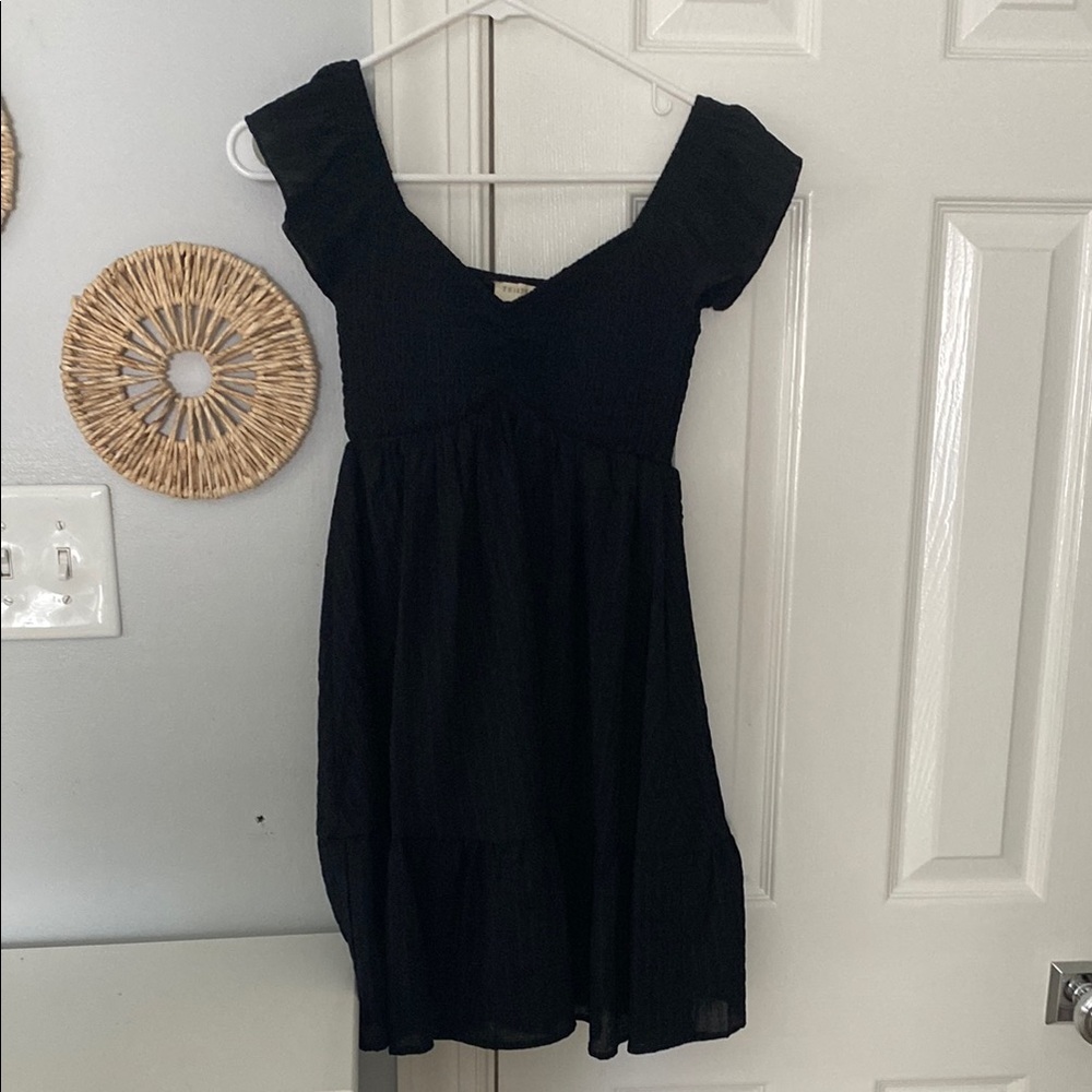 Simple Black Women's Dress